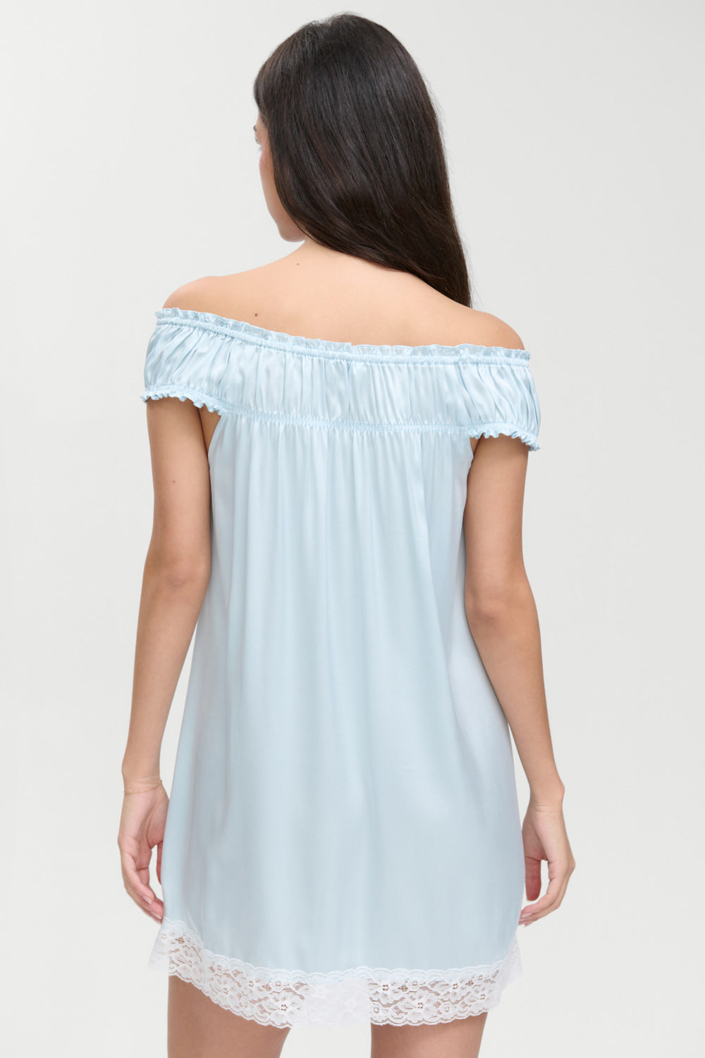 Carlisle Silk Babydoll Dress - Beach Club | Frankies Bikinis