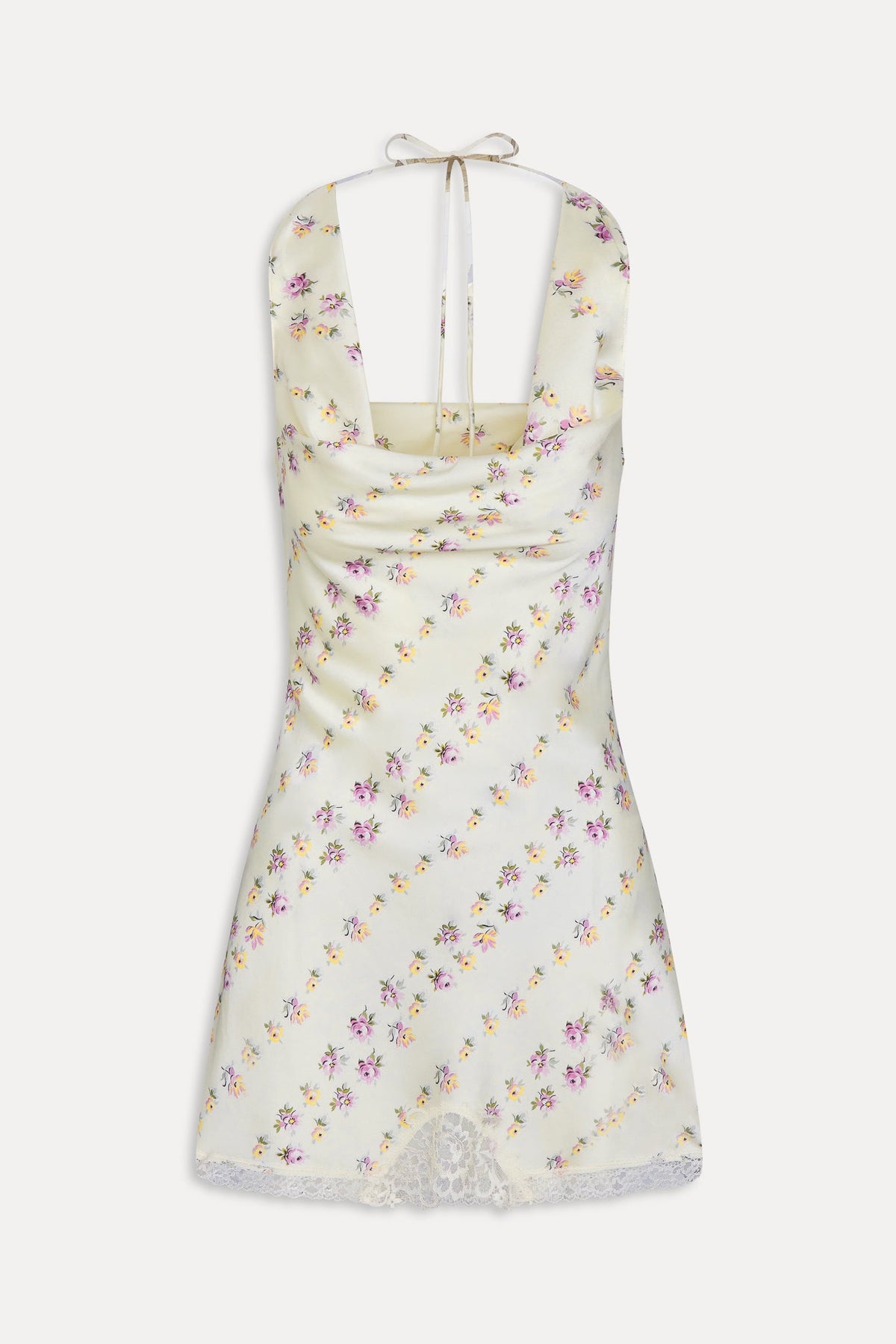 Chloe Silk Mini Dress - Chateau Floral | Frankies Bikinis