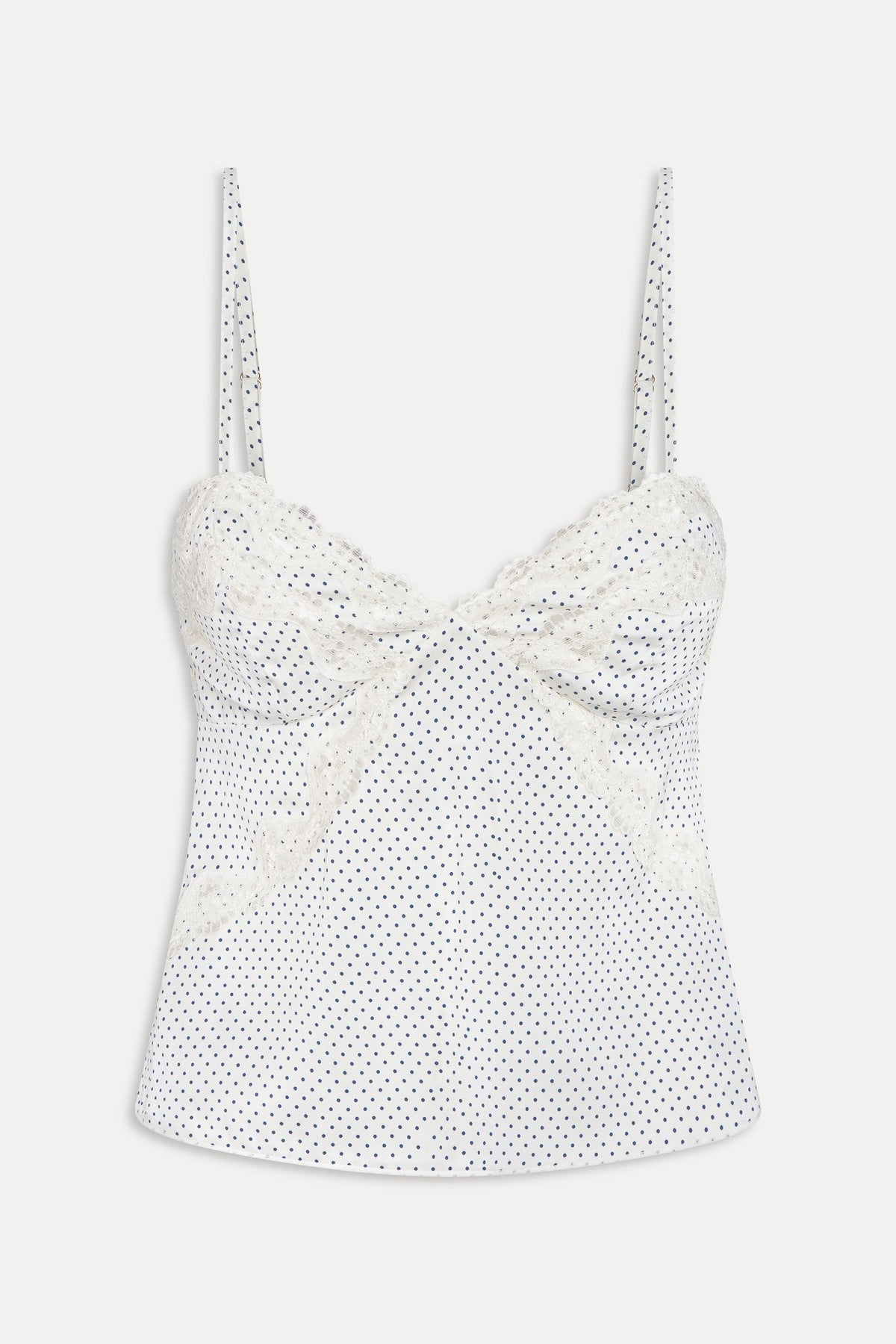 Laura Silk Camisole - French Pearl | Frankies Bikinis
