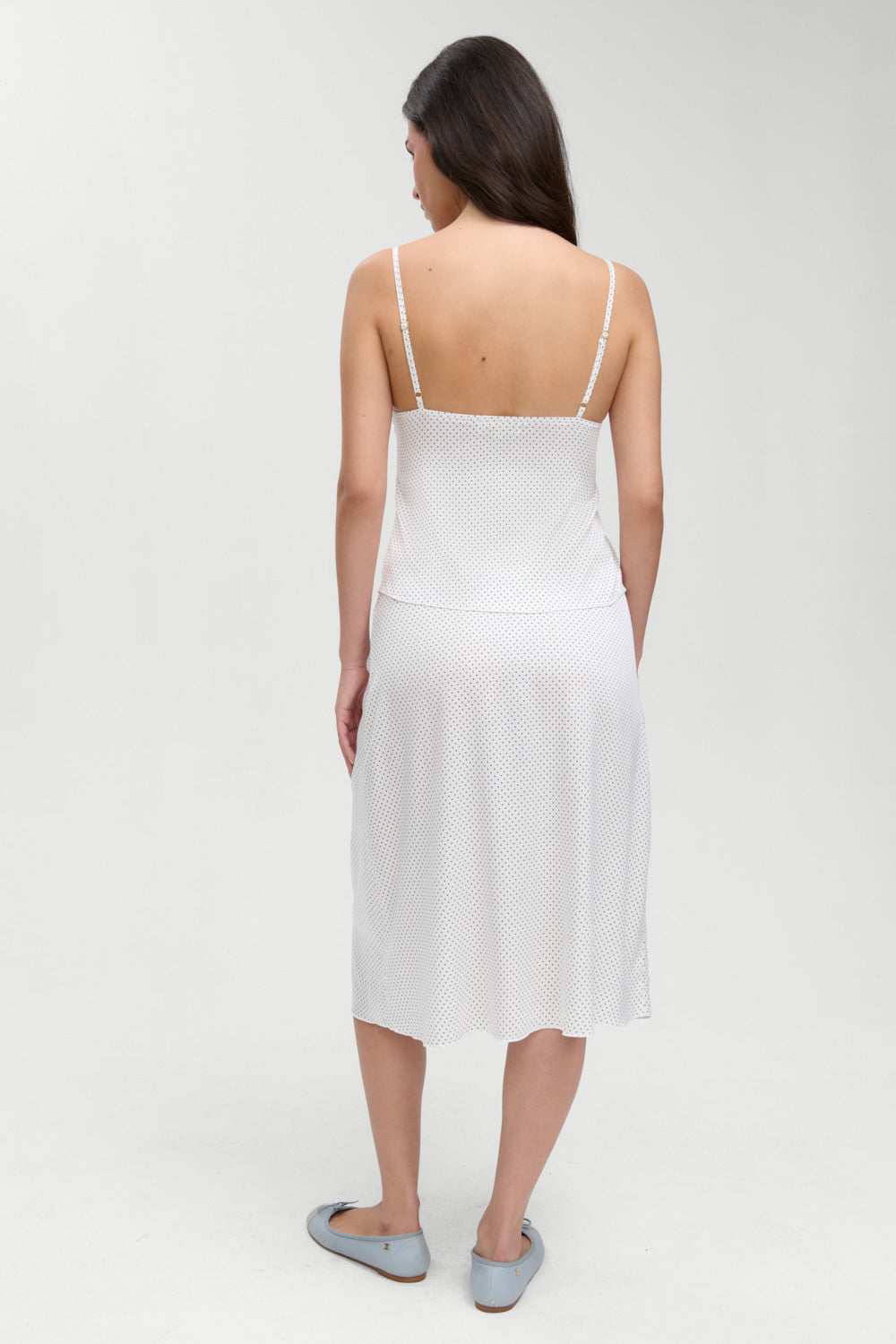 Laura Silk Camisole - French Pearl | Frankies Bikinis