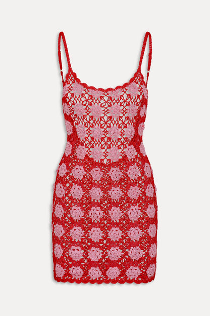 Julie Crochet Coverup - Crochet Rose | Frankies Bikinis