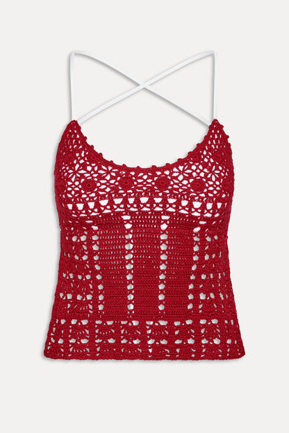 Nari Crochet Tankini - Havana Crochet | Frankies Bikinis