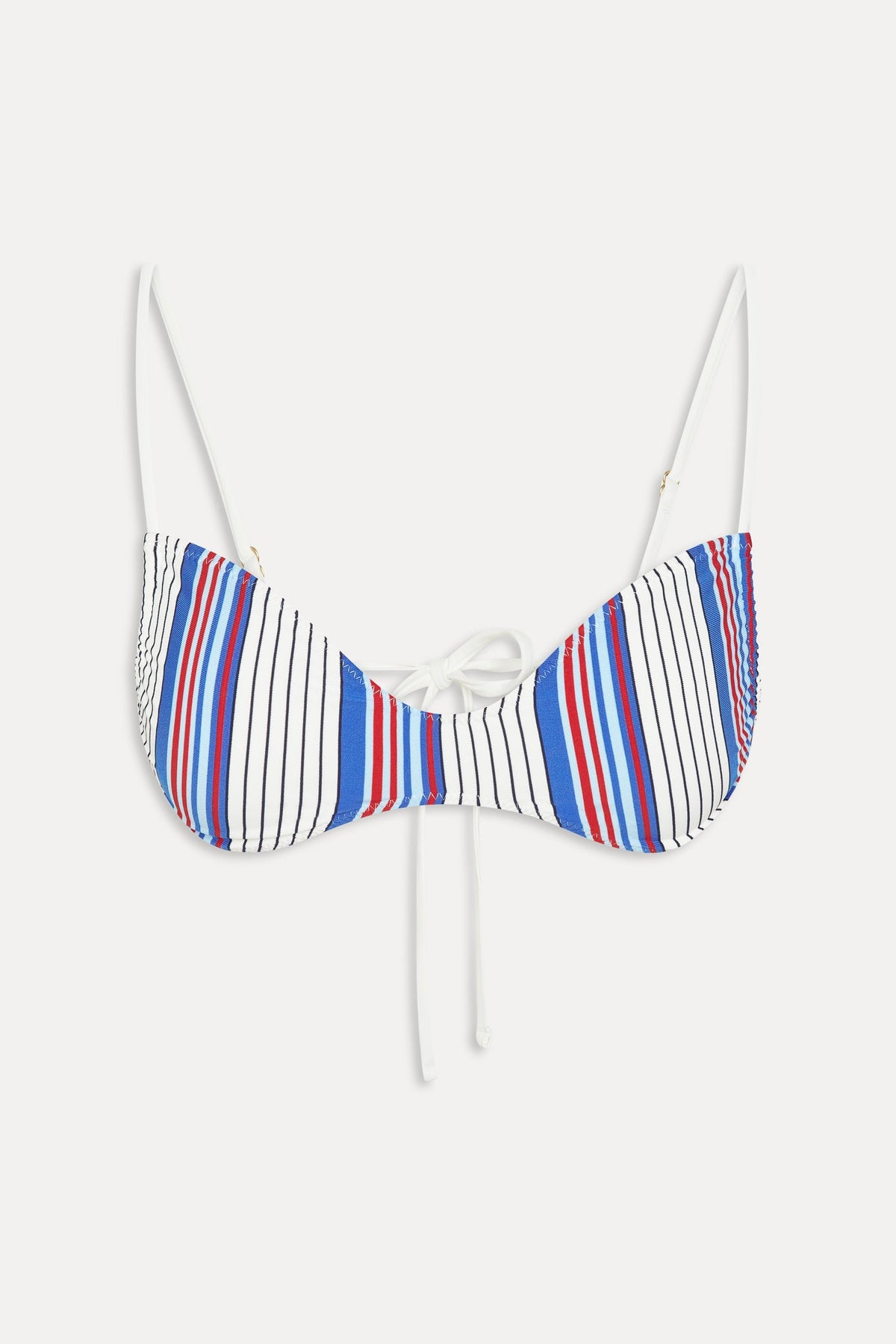 Magnolia Striped Bikini Top - St. Tropez Stripe | Frankies Bikinis