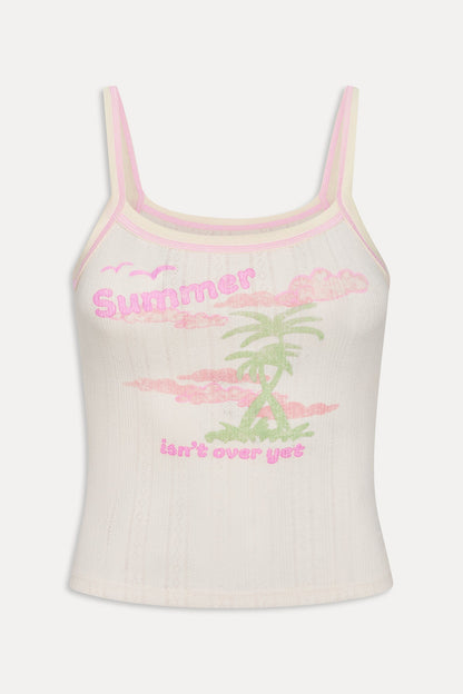 Travel Tank Top - Summer Scene | Frankies Bikinis