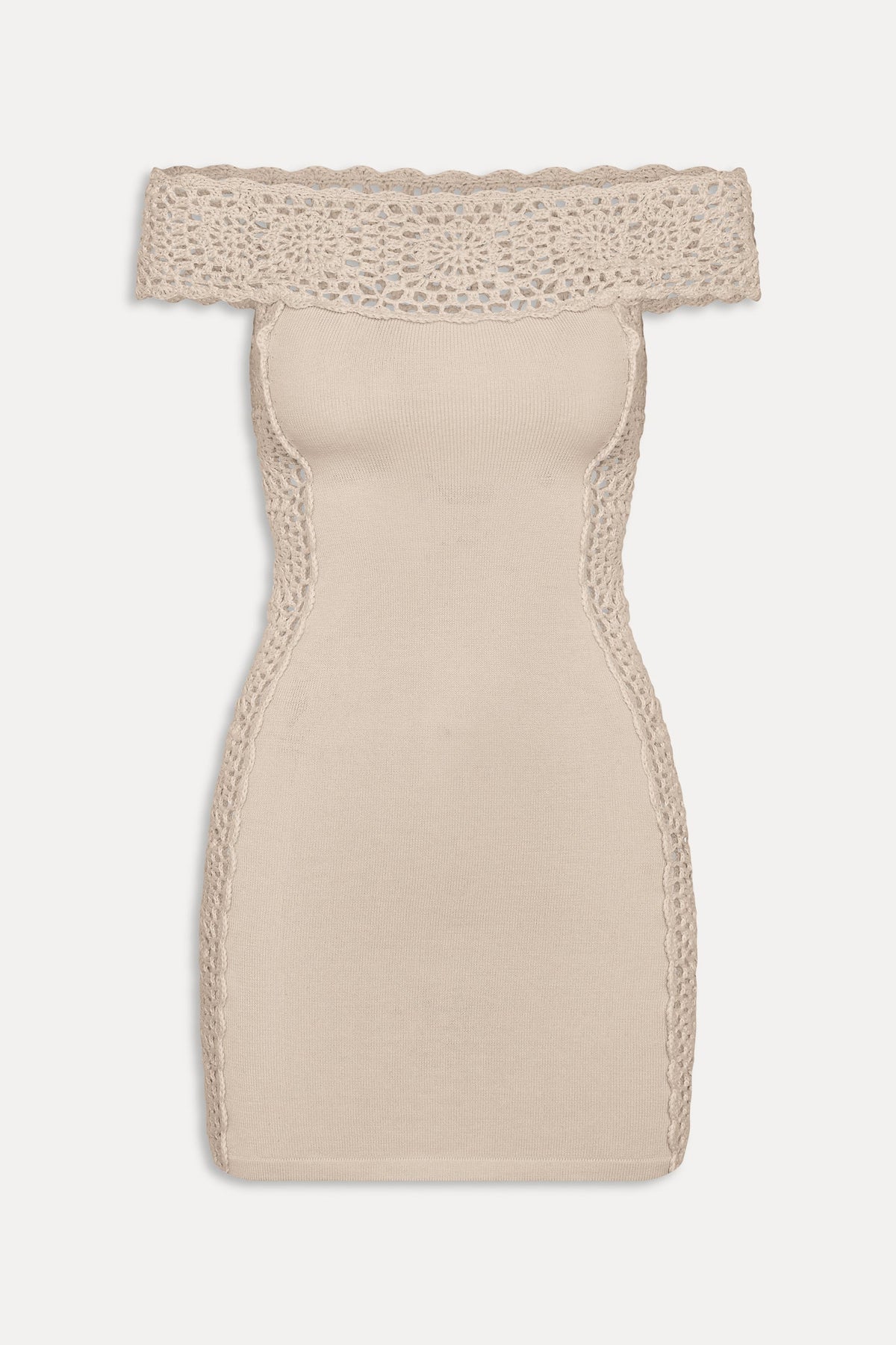 Fleur Crochet Knit Mini Dress - Summer Crochet | Frankies Bikinis