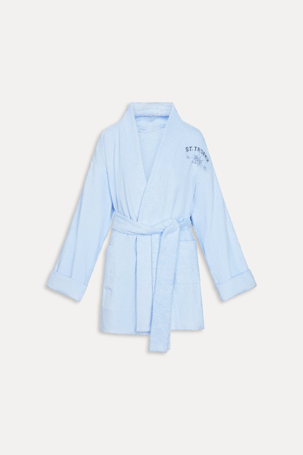 Poolside Terry Robe - French Riviera | Frankies Bikinis
