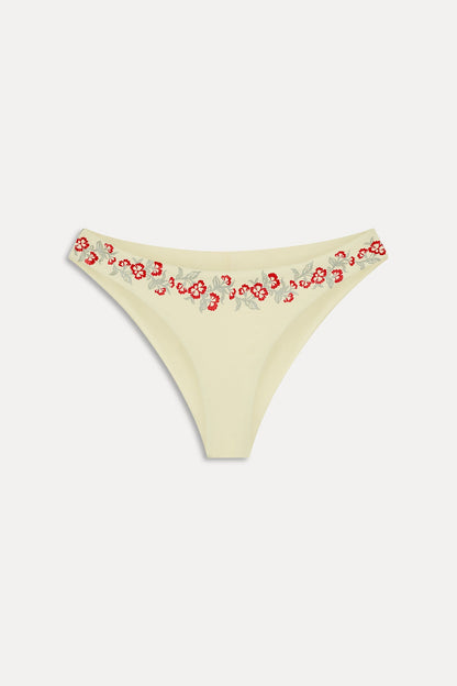 Marina Cheeky Bikini Bottom - Hibiscus Beach | Frankies Bikinis