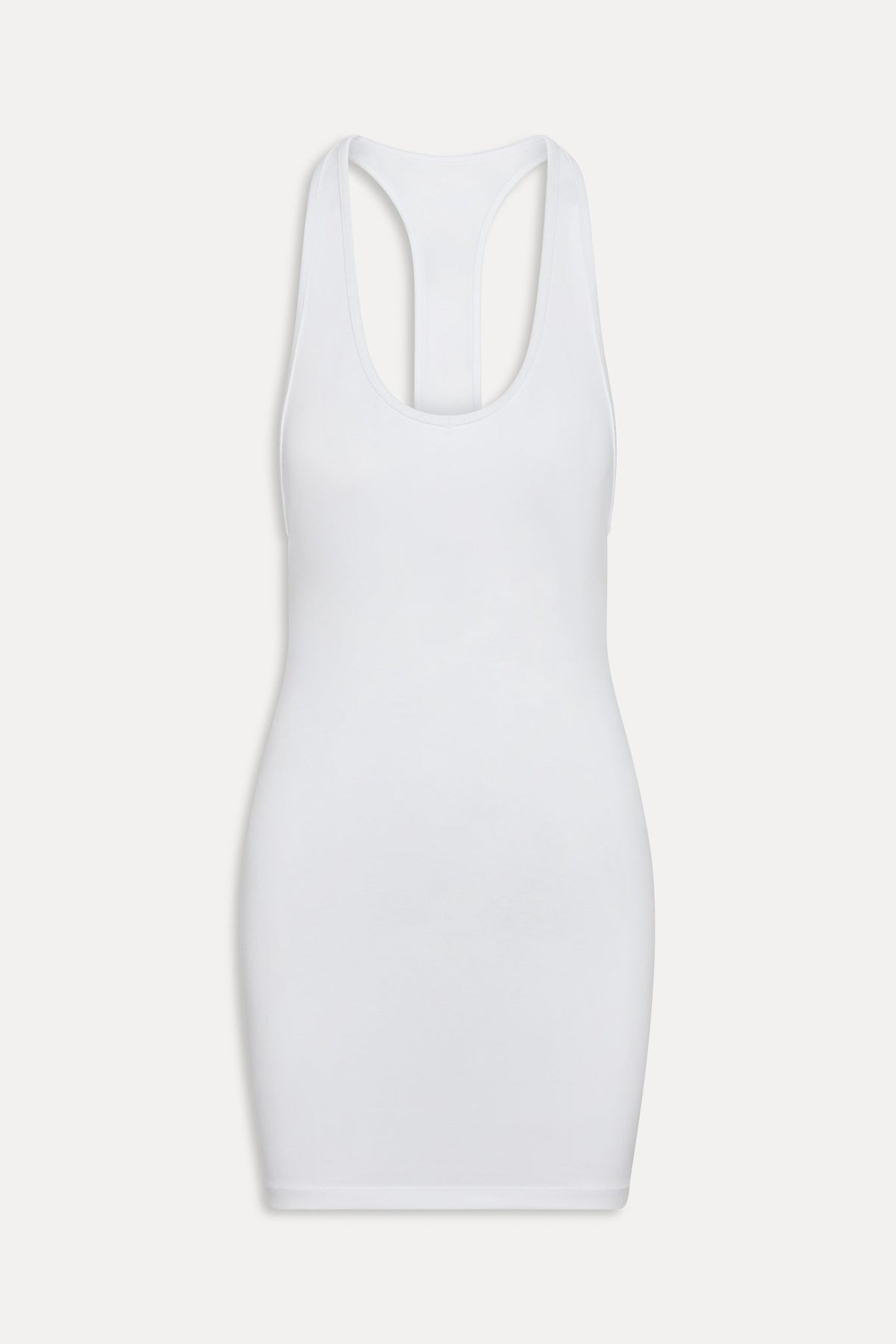 x JENNIE Bianca Cotton Mini Dress - Optic White | Frankies Bikinis