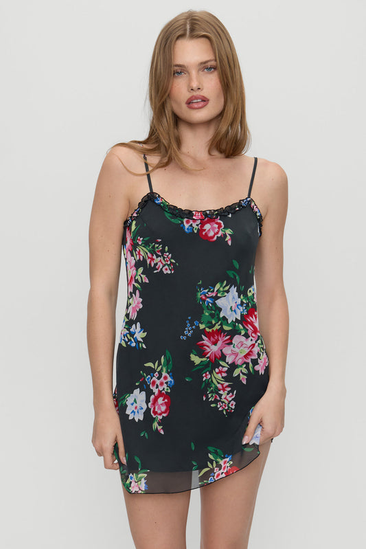 Josie Floral Mini Dress - Bouquet | Frankies Bikinis