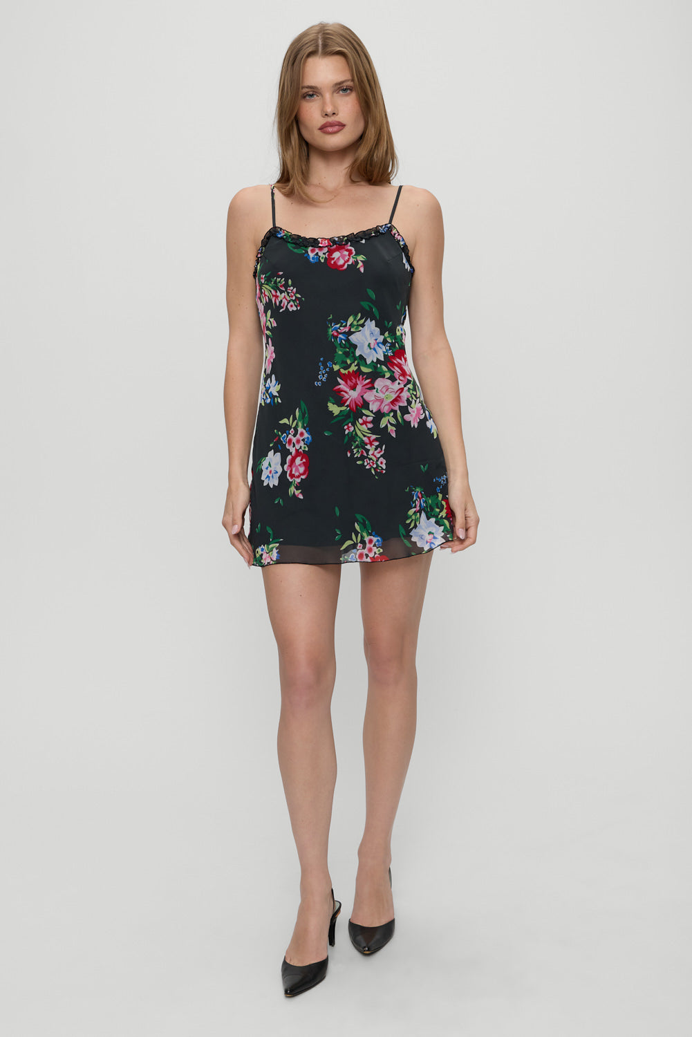 Josie Floral Mini Dress - Bouquet | Frankies Bikinis