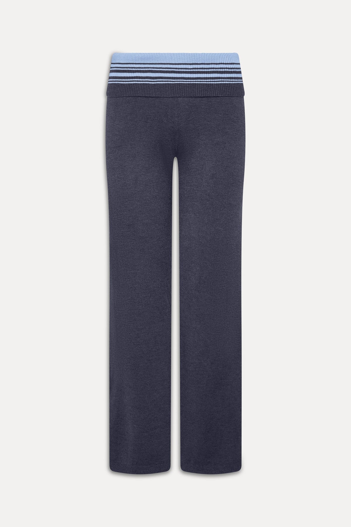 Shore Low Rise Knit Pants - Stone Stripe | Frankies Bikinis
