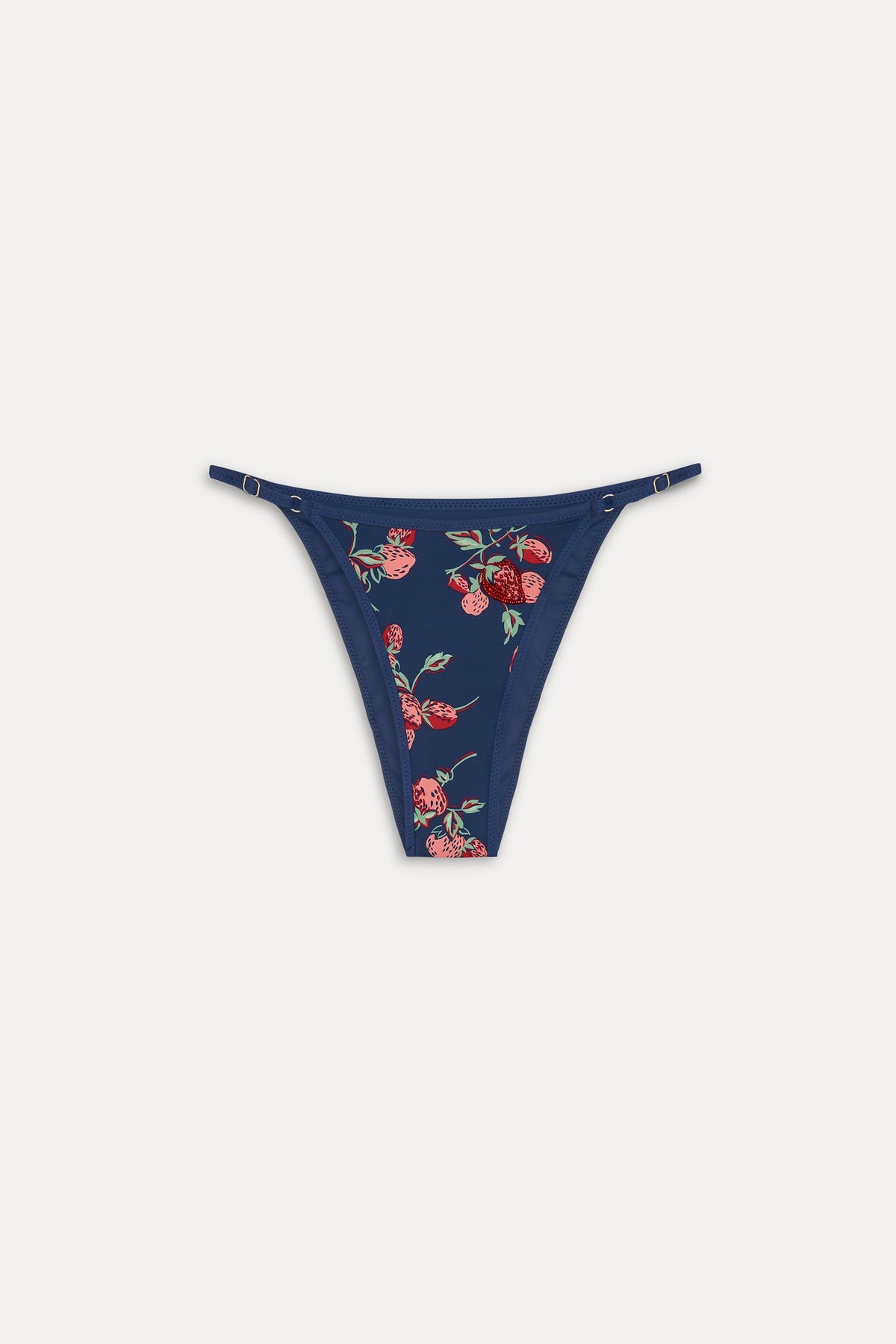Luna Beaded Bikini Bottom - Strawberry Patch | Frankies Bikinis