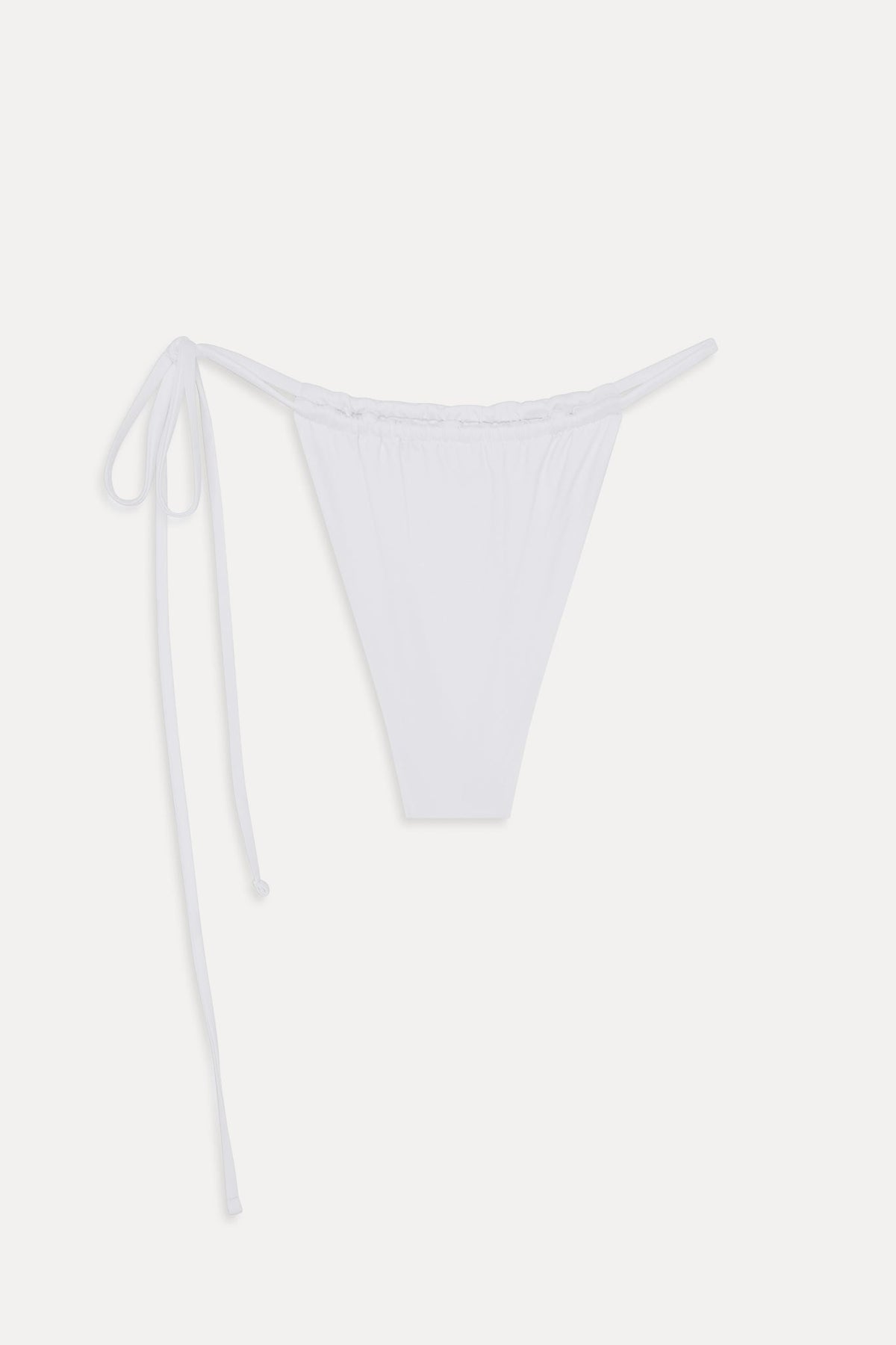 Conrad Skimpy Bikini Bottom - Optic White | Frankies Bikinis