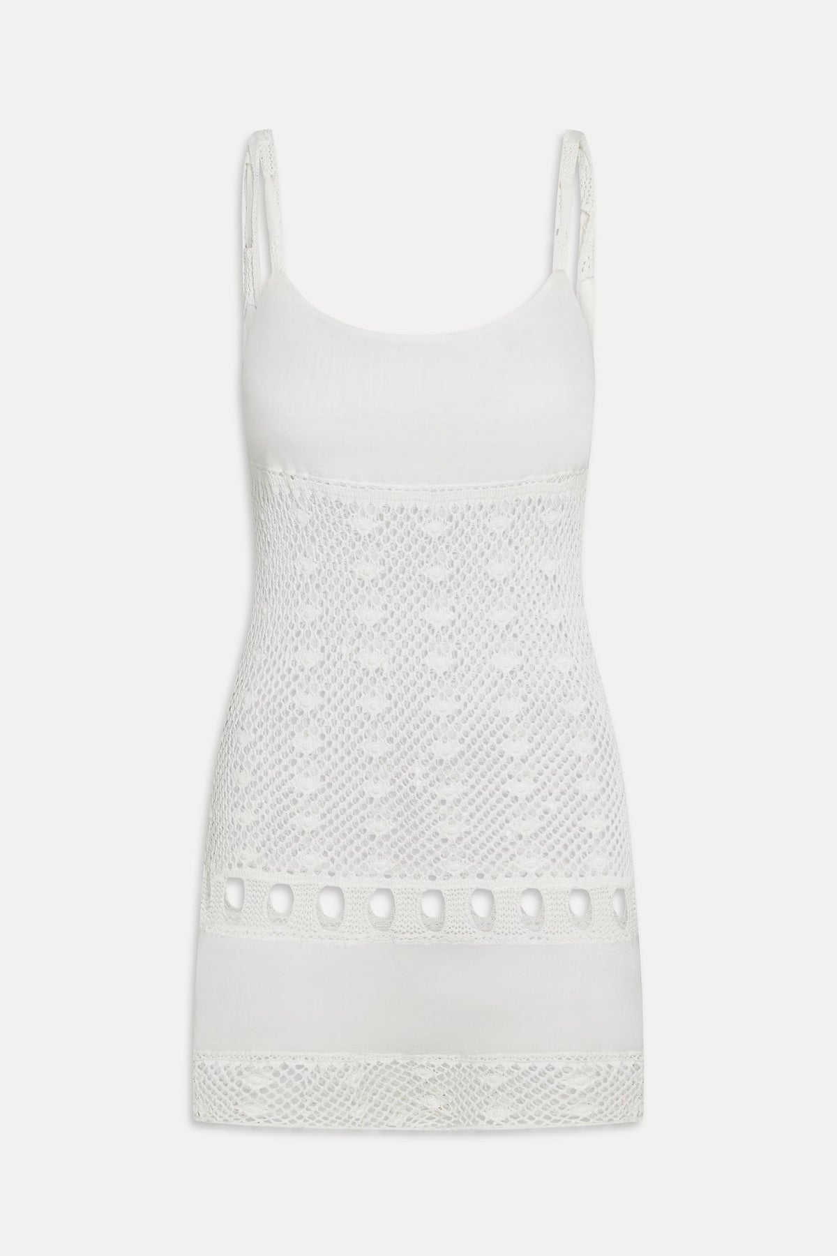 x JENNIE International Angel Coverup - Optic White | Frankies Bikinis