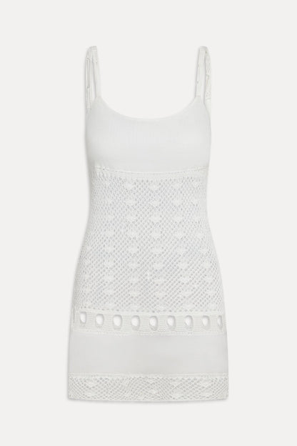x JENNIE International Angel Coverup - Optic White | Frankies Bikinis