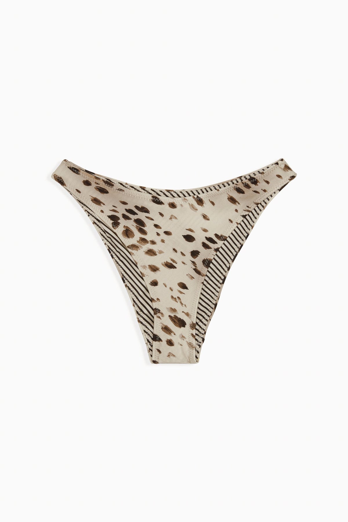 x JENNIE Dove Reversible Bikini Bottom - Marrakesh | Frankies Bikinis