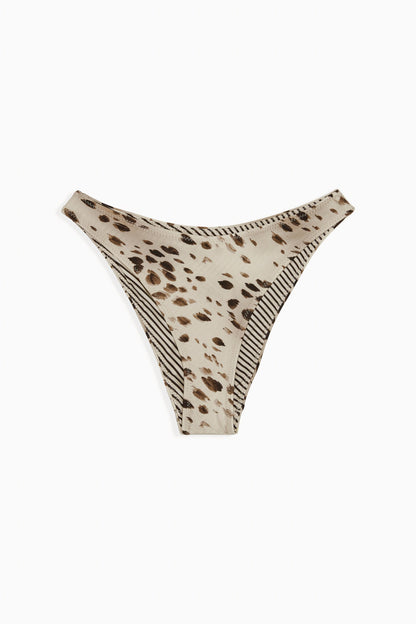 x JENNIE Dove Reversible Bikini Bottom - Marrakesh | Frankies Bikinis