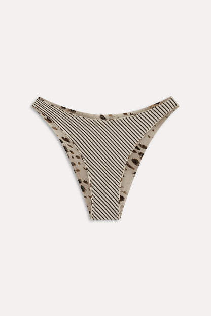 x JENNIE Dove Reversible Bikini Bottom - Marrakesh | Frankies Bikinis