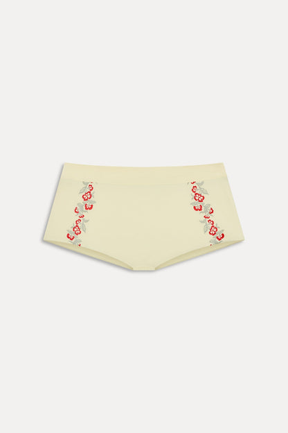 Mina Swim Shorts - Hibiscus Beach | Frankies Bikinis