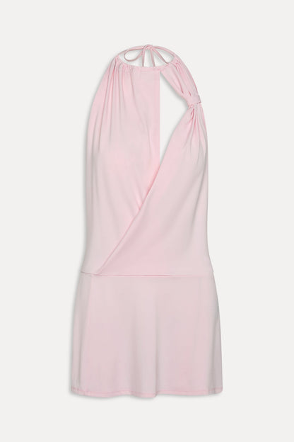 Cindy Wrap Mini Dress - Ballerina | Frankies Bikinis
