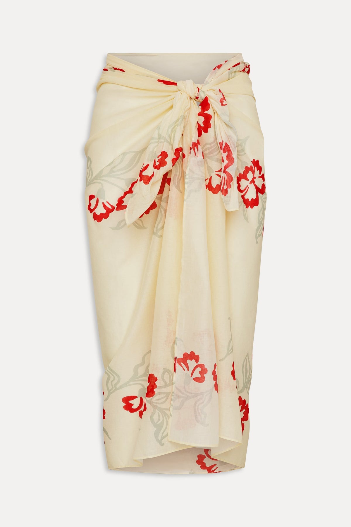 Alessia Cotton Sarong - Hibiscus Beach | Frankies Bikinis