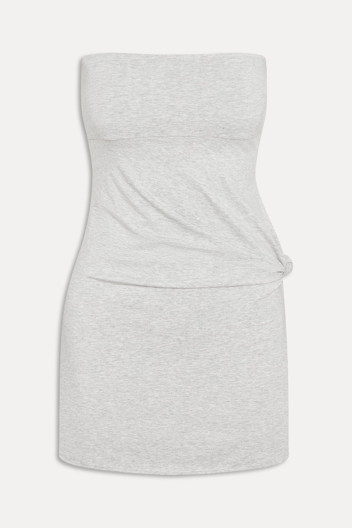 x JENNIE Vera Strapless Mini Dress - Smoke Gray | Frankies Bikinis