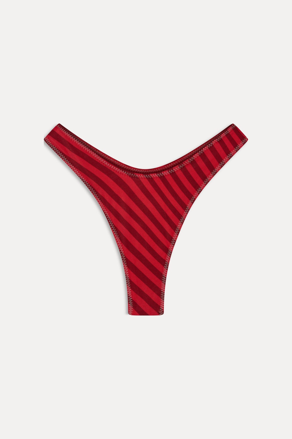 x JENNIE Full Moon Bikini Bottom - Spring Stripe | Frankies Bikinis