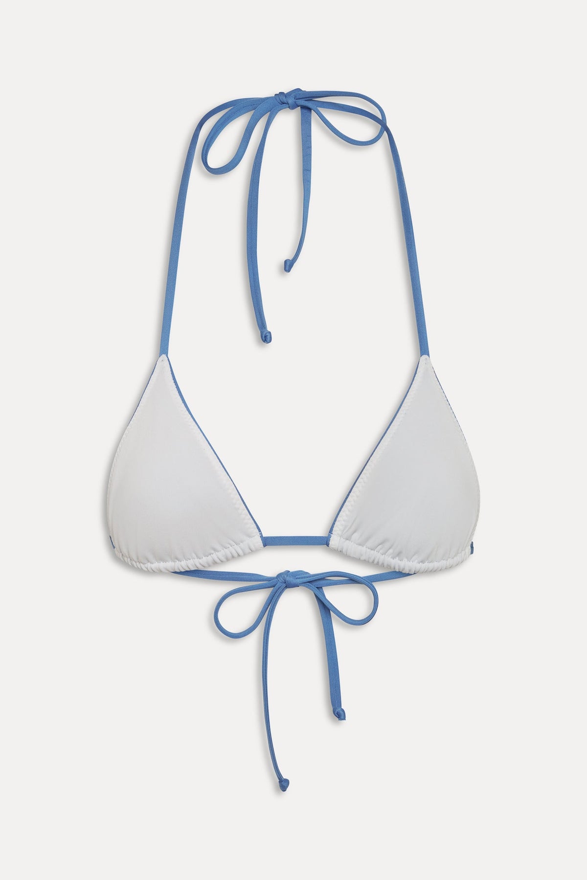 Nick Triangle Halter Bikini Top - Shoreline | Frankies Bikinis