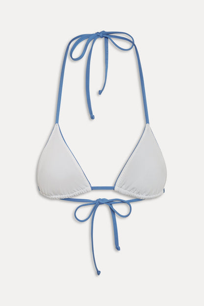 Nick Triangle Halter Bikini Top - Shoreline | Frankies Bikinis