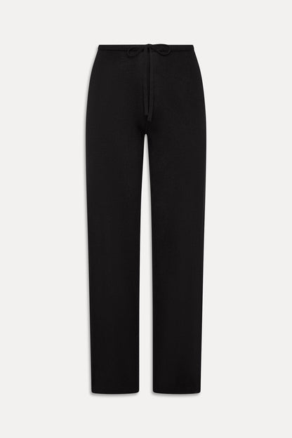 Mellow Knit Pants - Black | Frankies Bikinis