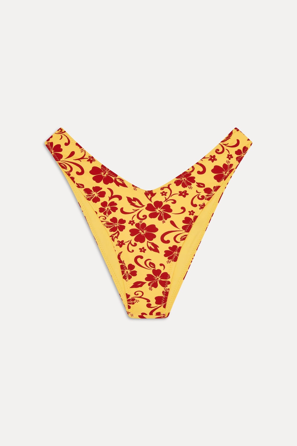 Enzo Cheeky Bikini Bottom - Favorite Flower | Frankies Bikinis