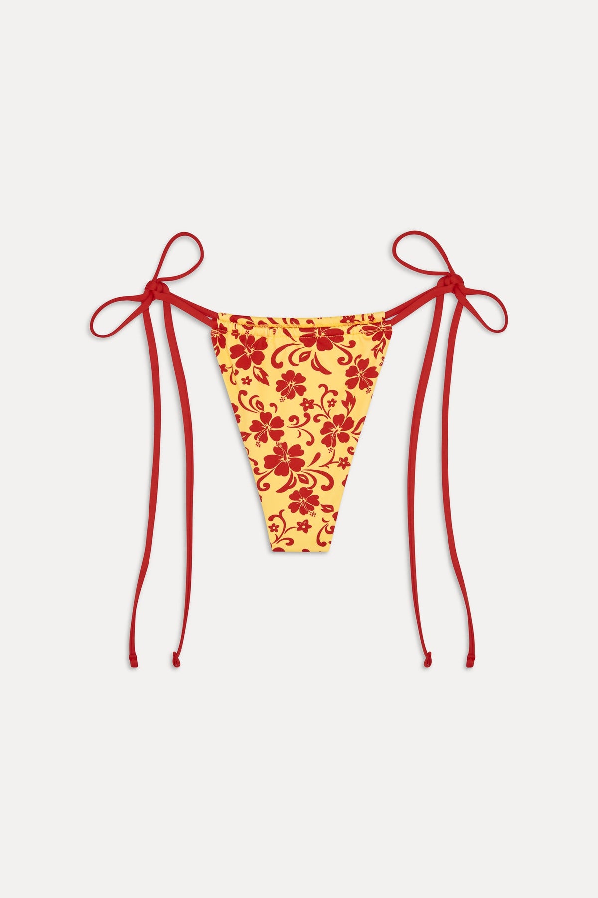 Tia Skimpy String Bikini Bottom - Favorite Flower | Frankies Bikinis