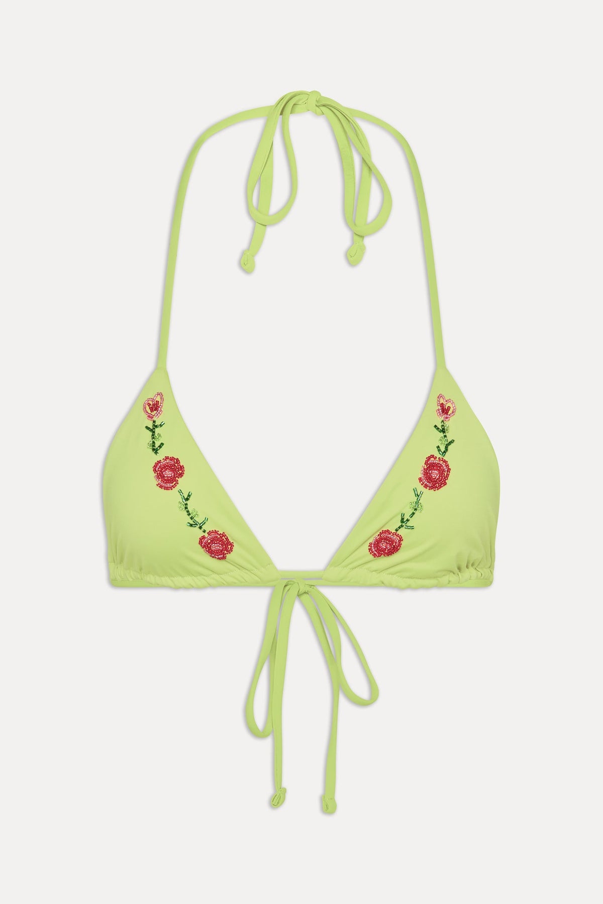 Nick Skimpy Triangle Bikini Top - Lily Pad | Frankies Bikinis