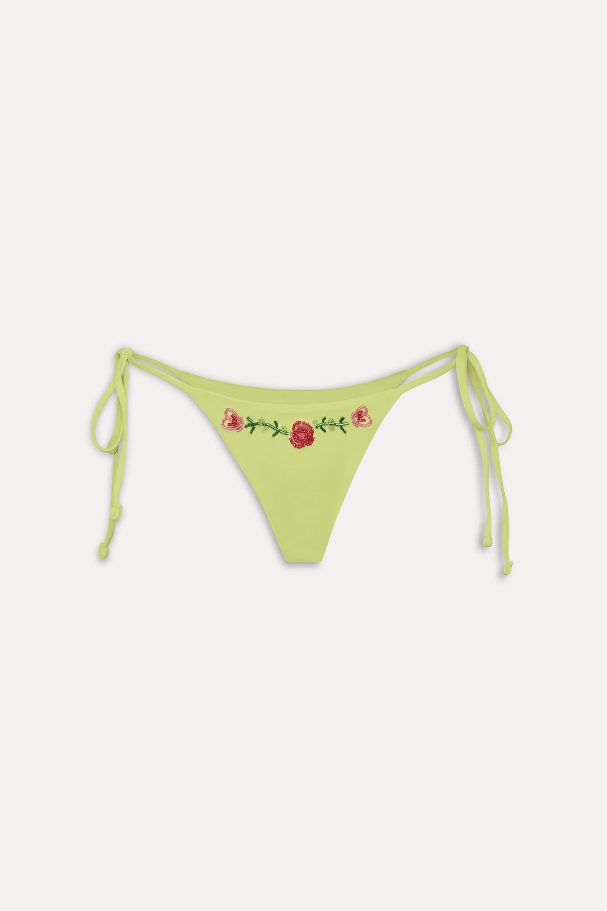 Divine Skimpy String Bikini Bottom - Lily Pad | Frankies Bikinis