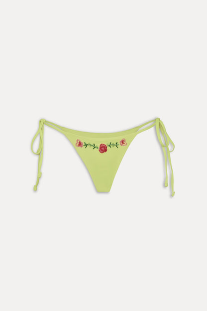 Divine Skimpy String Bikini Bottom - Lily Pad | Frankies Bikinis