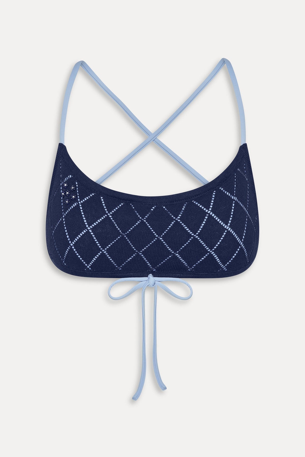 Dreamy Skimpy Bikini Top - Diamond Stitch | Frankies Bikinis