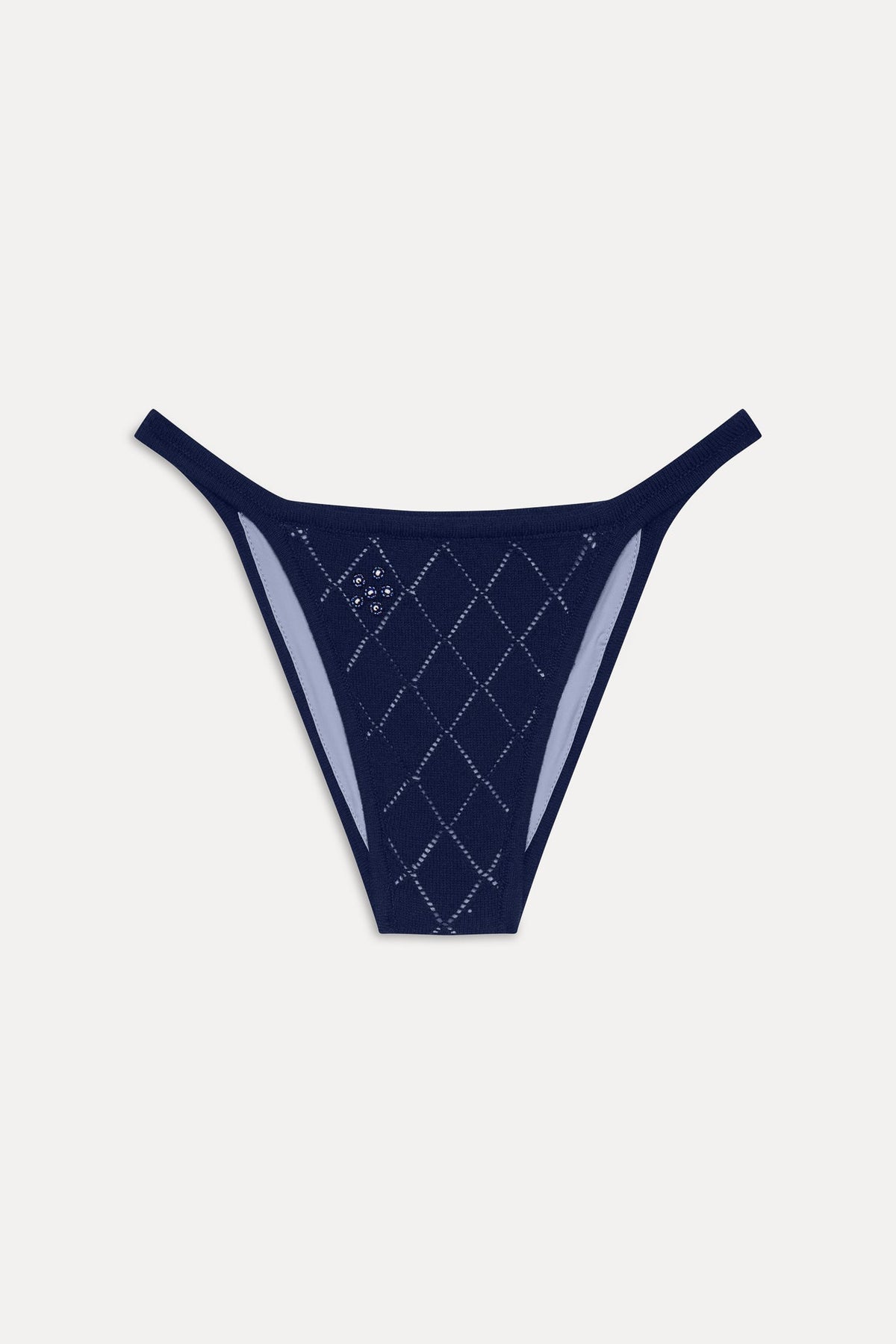 Tide Cheeky Bikini Bottom - Diamond Stitch | Frankies Bikinis