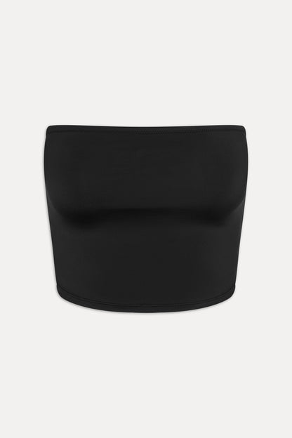 x JENNIE Peace Strapless Tankini - Black | Frankies Bikinis