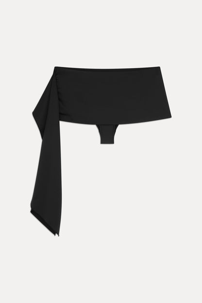 x JENNIE Nari Swim Skirt - Black | Frankies Bikinis