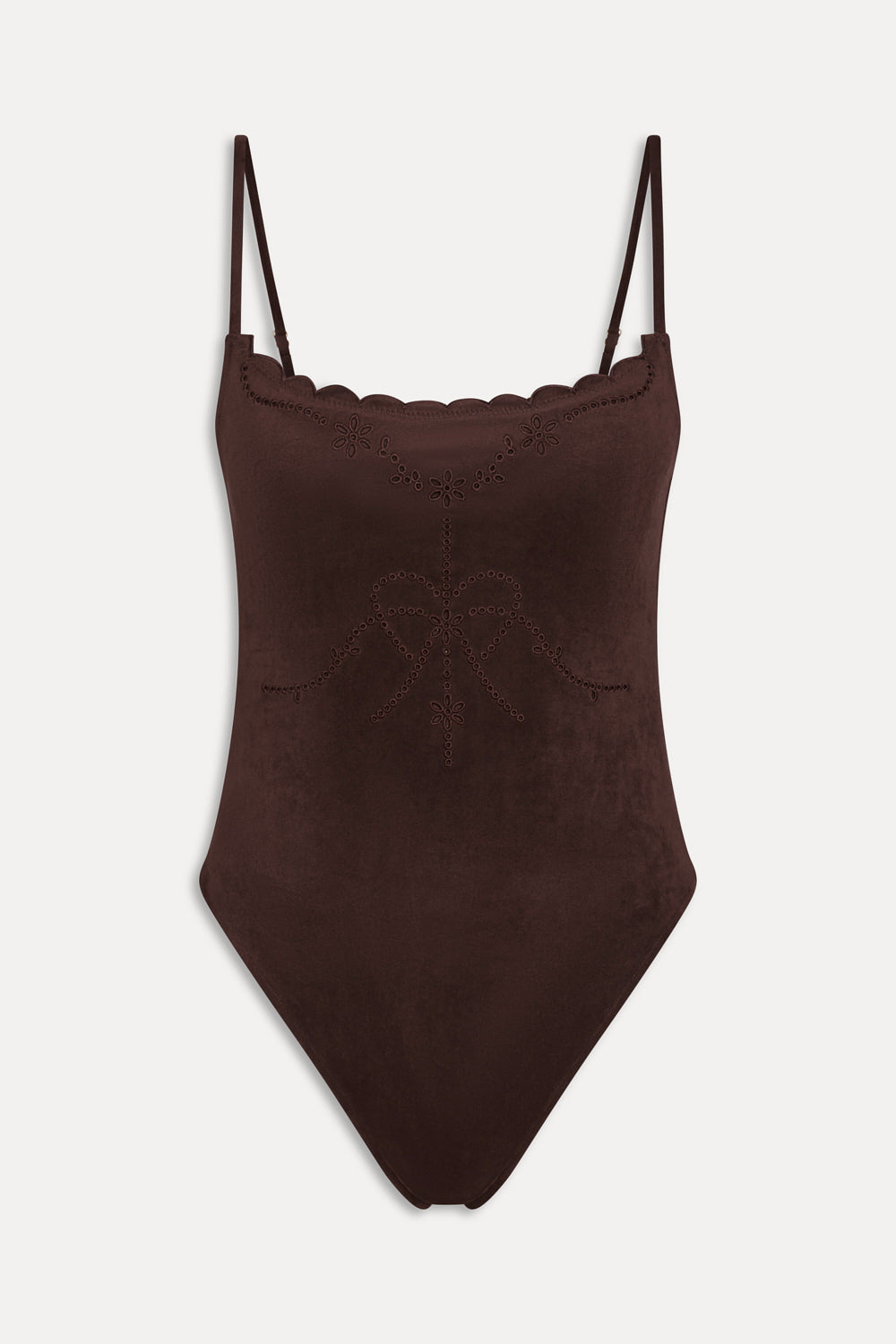 Juliet Cheeky One Piece Swimsuit - Desert Suede | Frankies Bikinis