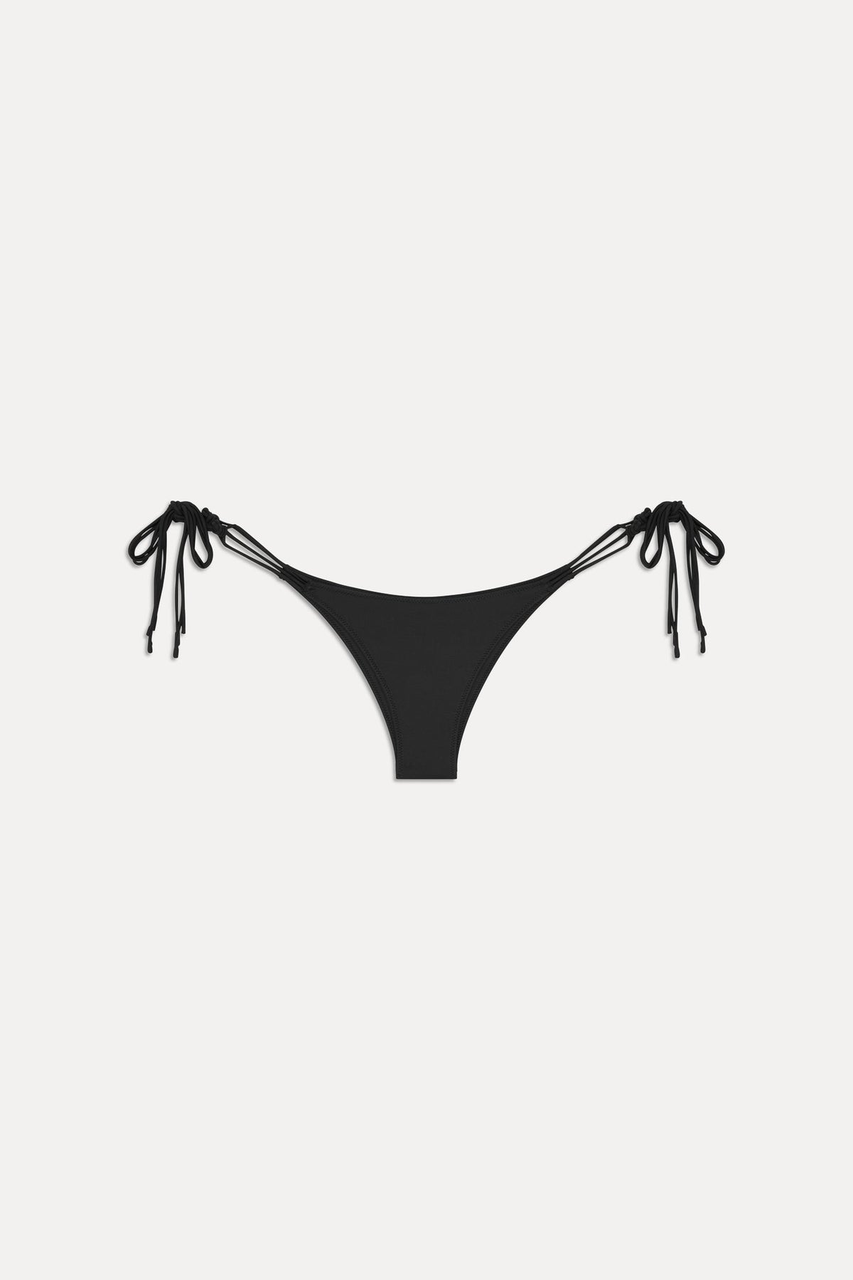 x JENNIE Camille Cheeky Bikini Bottom - Black | Frankies Bikinis