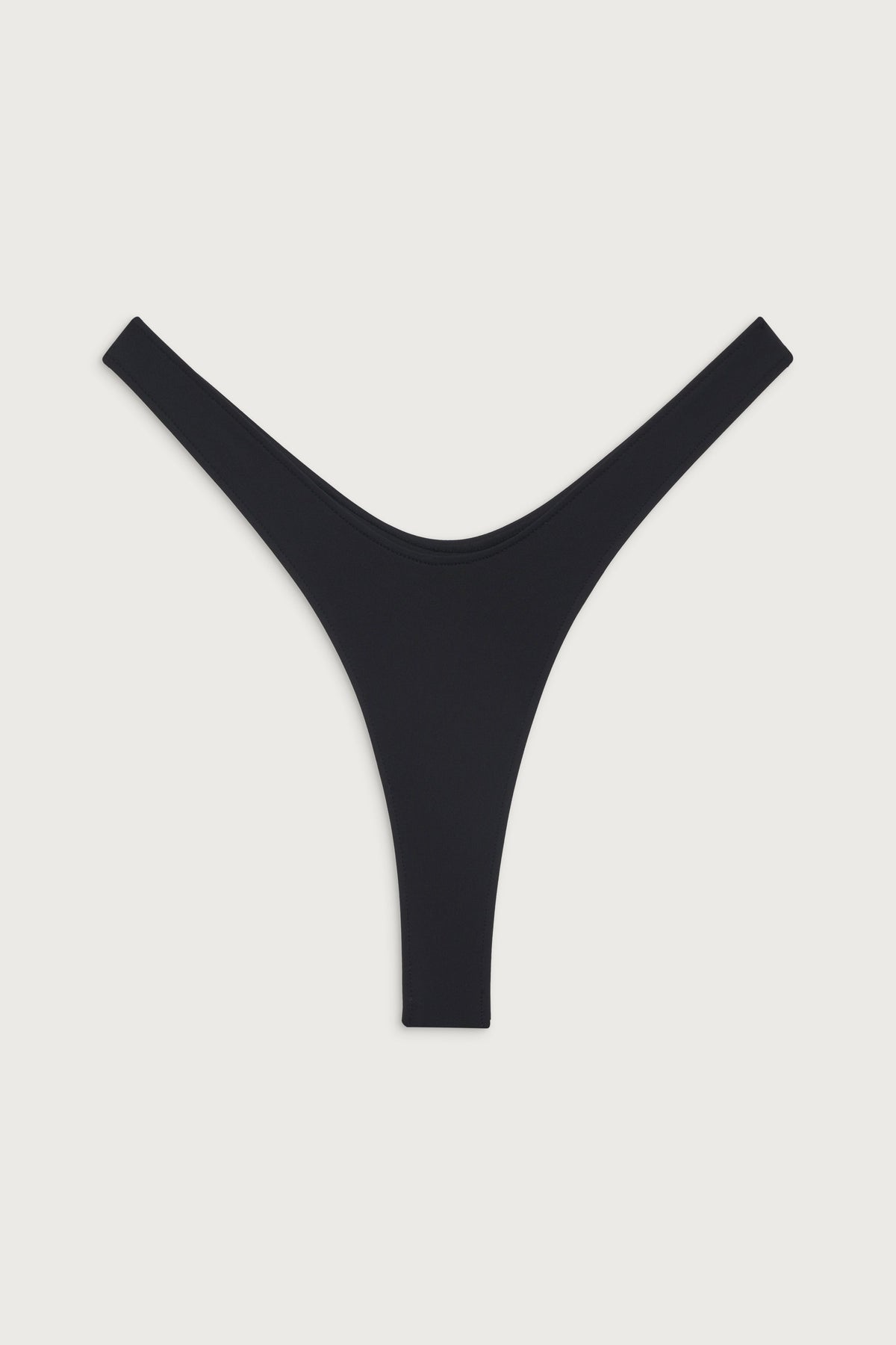 Full Moon Micro Bikini Bottom - Black | Frankies Bikinis