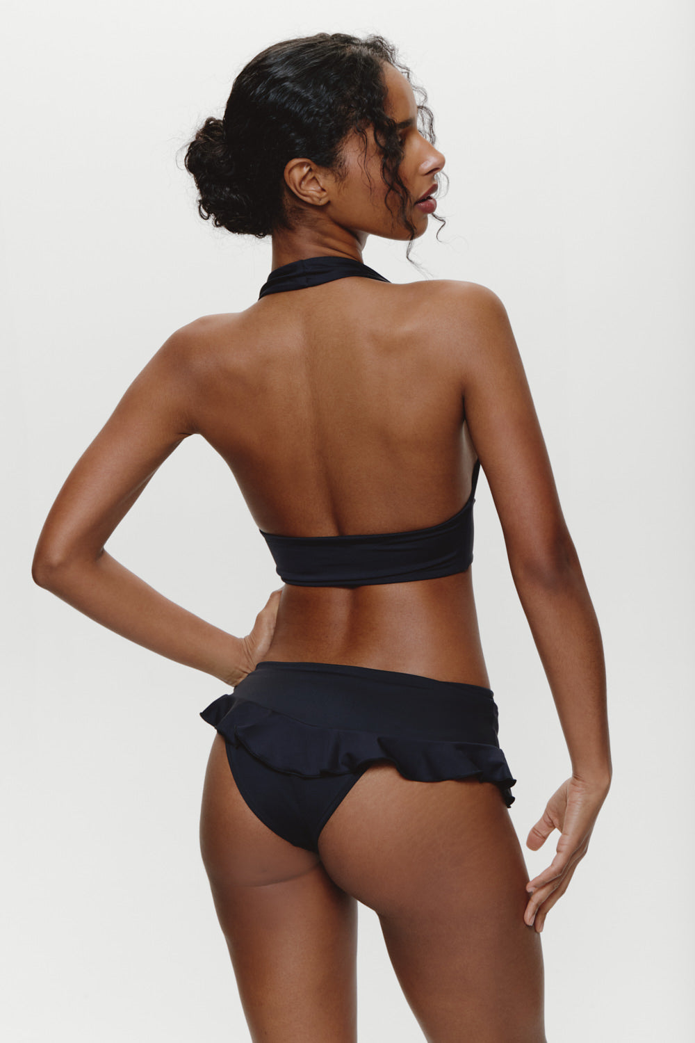 Farah Swim Skirt - Black | Frankies Bikinis