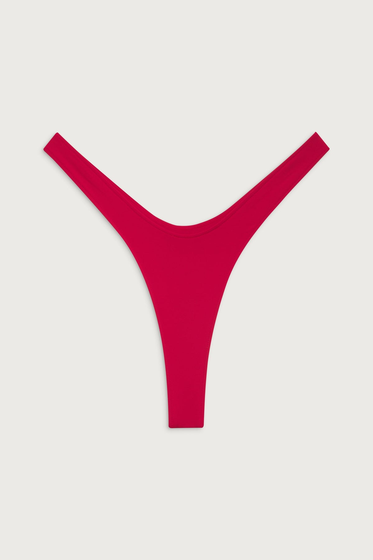 Full Moon Micro Bikini Bottom - True Red | Frankies Bikinis