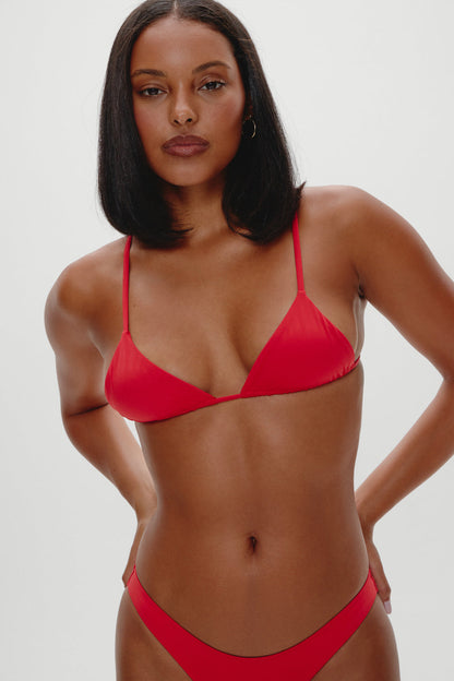 Dove Classic Bikini Bottom - True Red | Frankies Bikinis