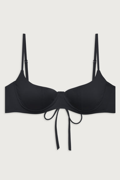 Cola Underwire Bikini Top - Black | Frankies Bikinis