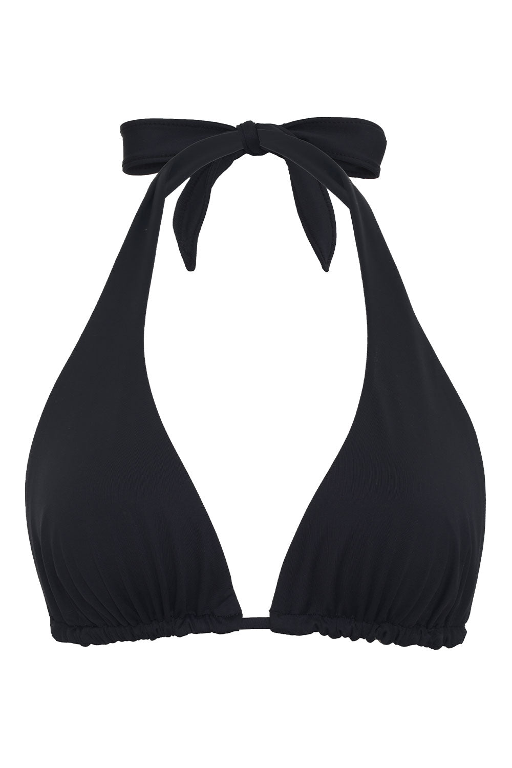 Diana Halter Bikini Top - Black | Frankies Bikinis