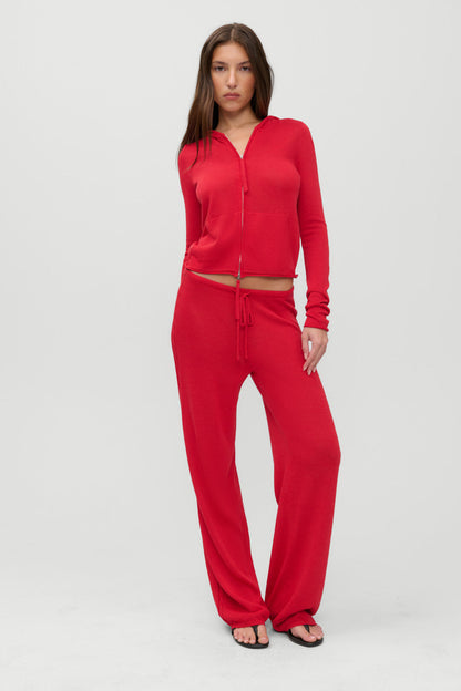 x JENNIE Ela Knit Pant - Lip Tint | Frankies Bikinis