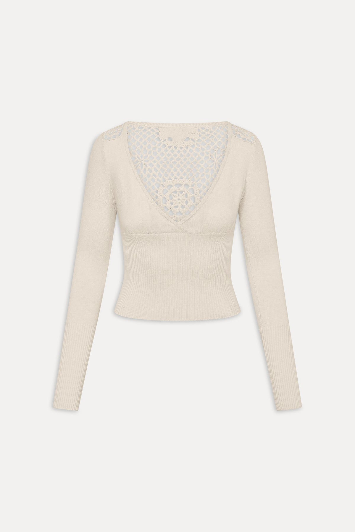 Arlo Crochet Knit Shirt - Bunny | Frankies Bikinis