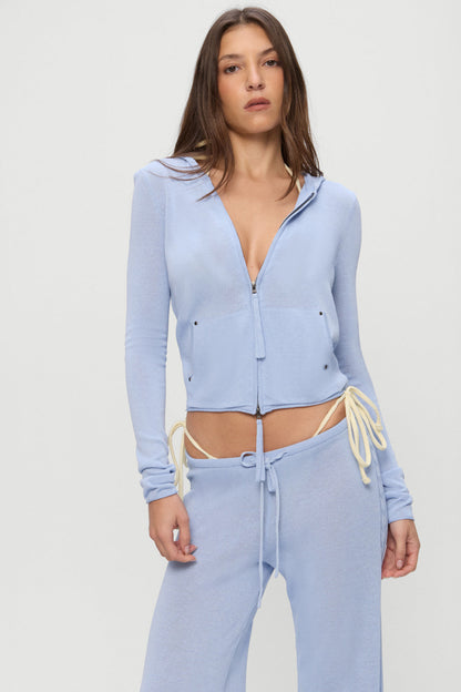 Atlas Zip Up Hoodie - Sleepy Spring | Frankies Bikinis